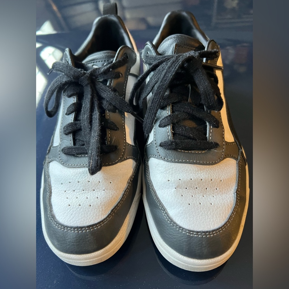 Black and White Puma Sneakers